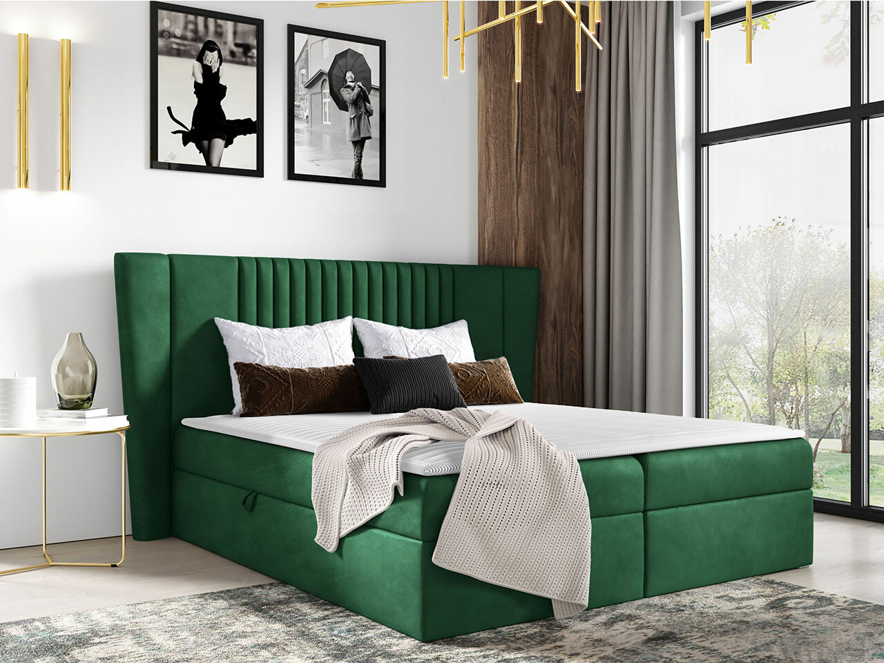 Kontinentālā gulta Fenestra (Magic Velvet 2225)