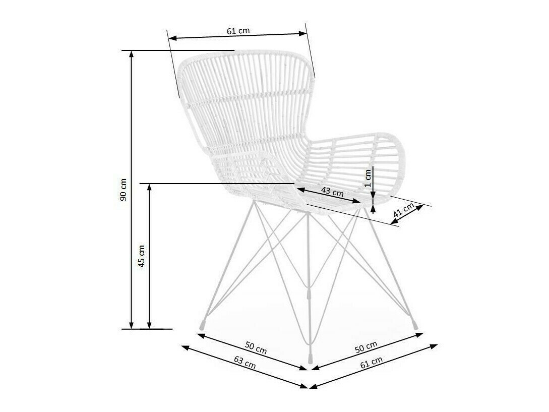 Стул Houston 487 (Светло-коричневый)