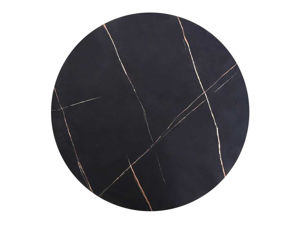 Žurnālu galdiņš Houston 1275 (Melnais marmors + Melns)