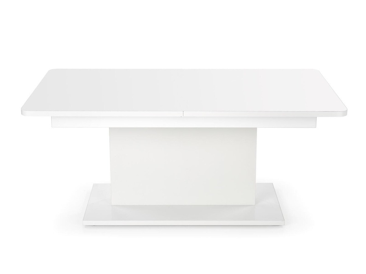 Žurnālu galdiņš transformeris Houston 1253 (Matēts balts)