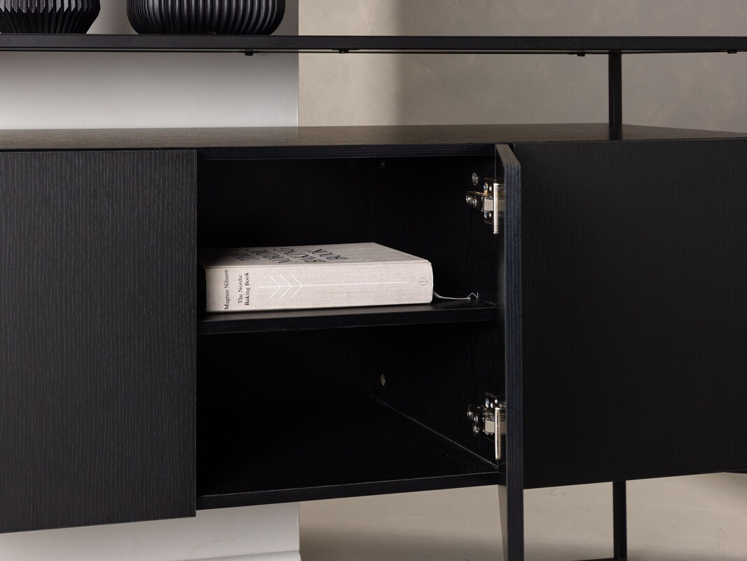 Skapis Dallas 3241 (Melns)