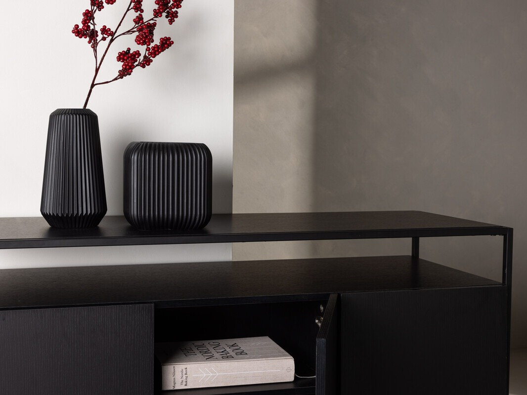 Skapis Dallas 3241 (Melns)