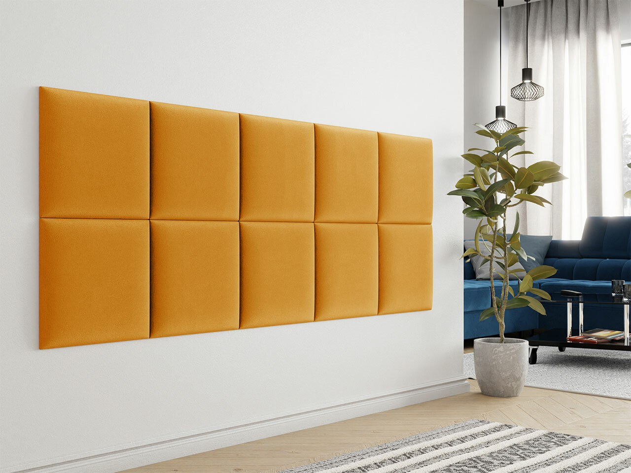 Mīksts sienas panelis Comfivo 411 (Manila 32) (42x42)