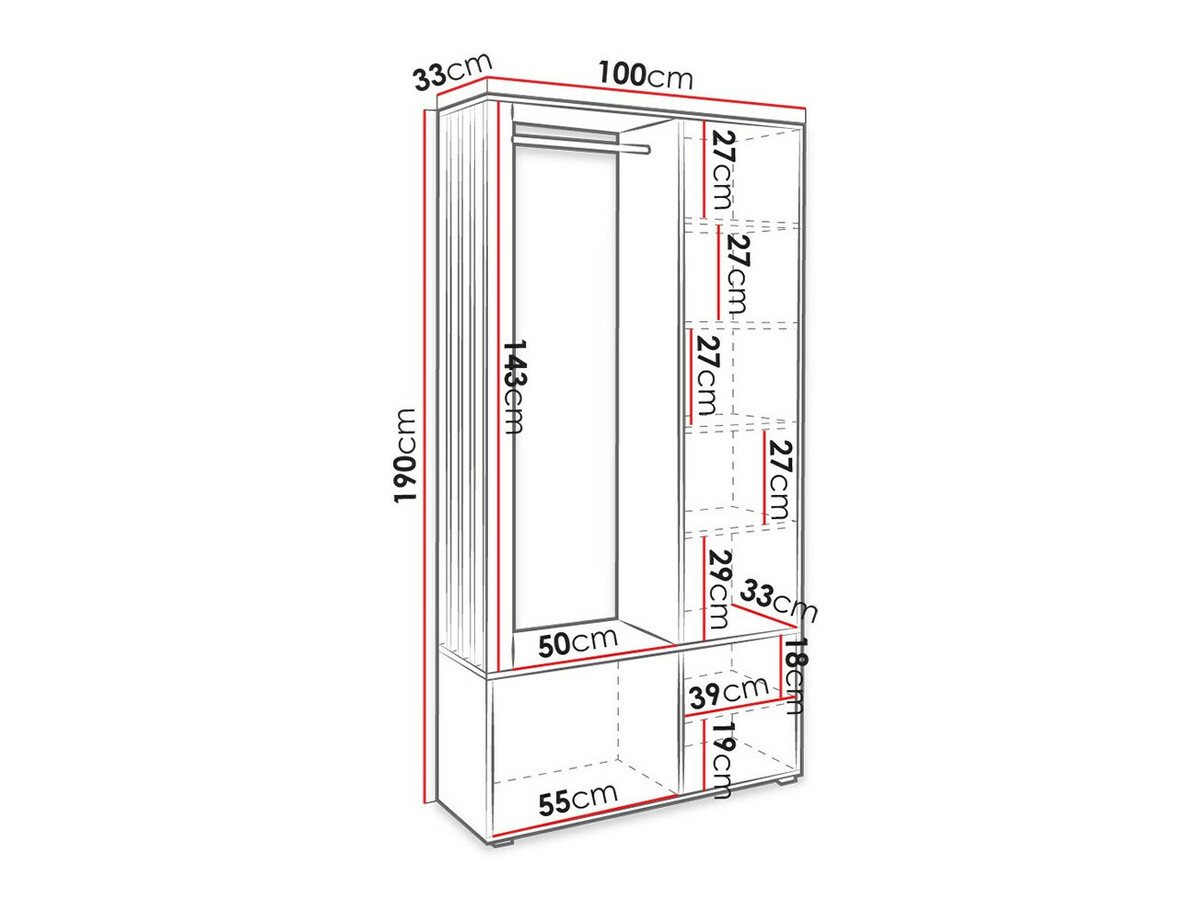 Priekšnama komplekts Stanton 145 (Balts + Melns)