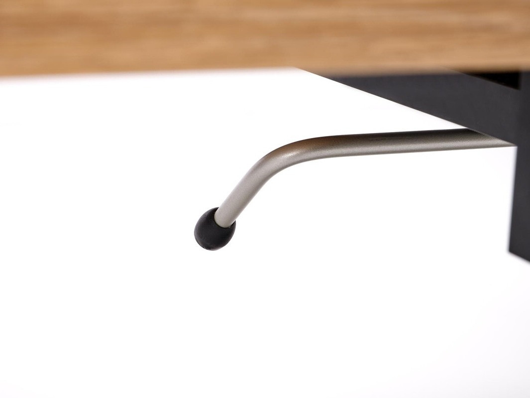 Журнальный столик - трансформер Houston 1253 (Дуб вотан + Чёрный)