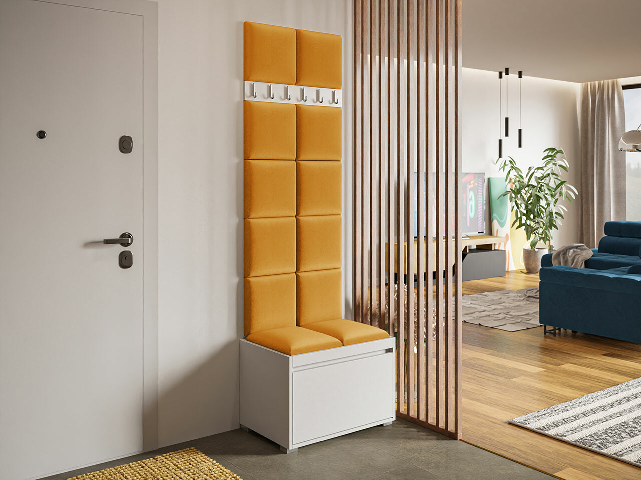 Priekšnama komplekts Comfivo 395 (Balts + Manila 32)