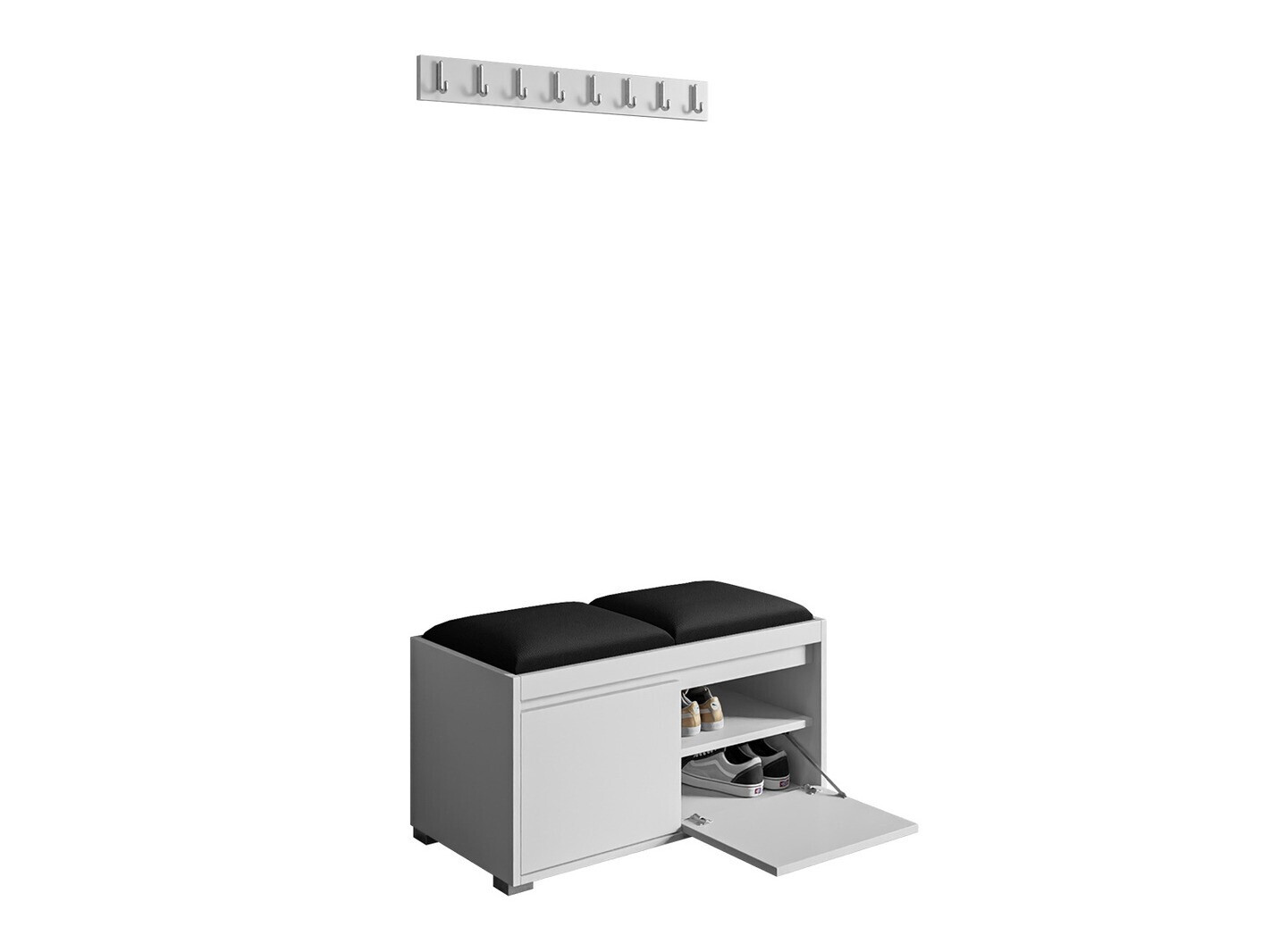 Прихожая Comfivo 386 (Белый + Manila 32)