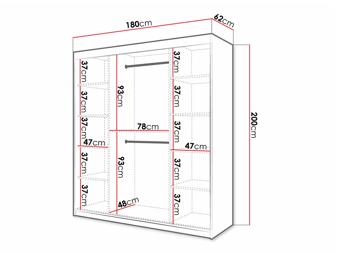 Шкаф Ferfere 101 (Белый)