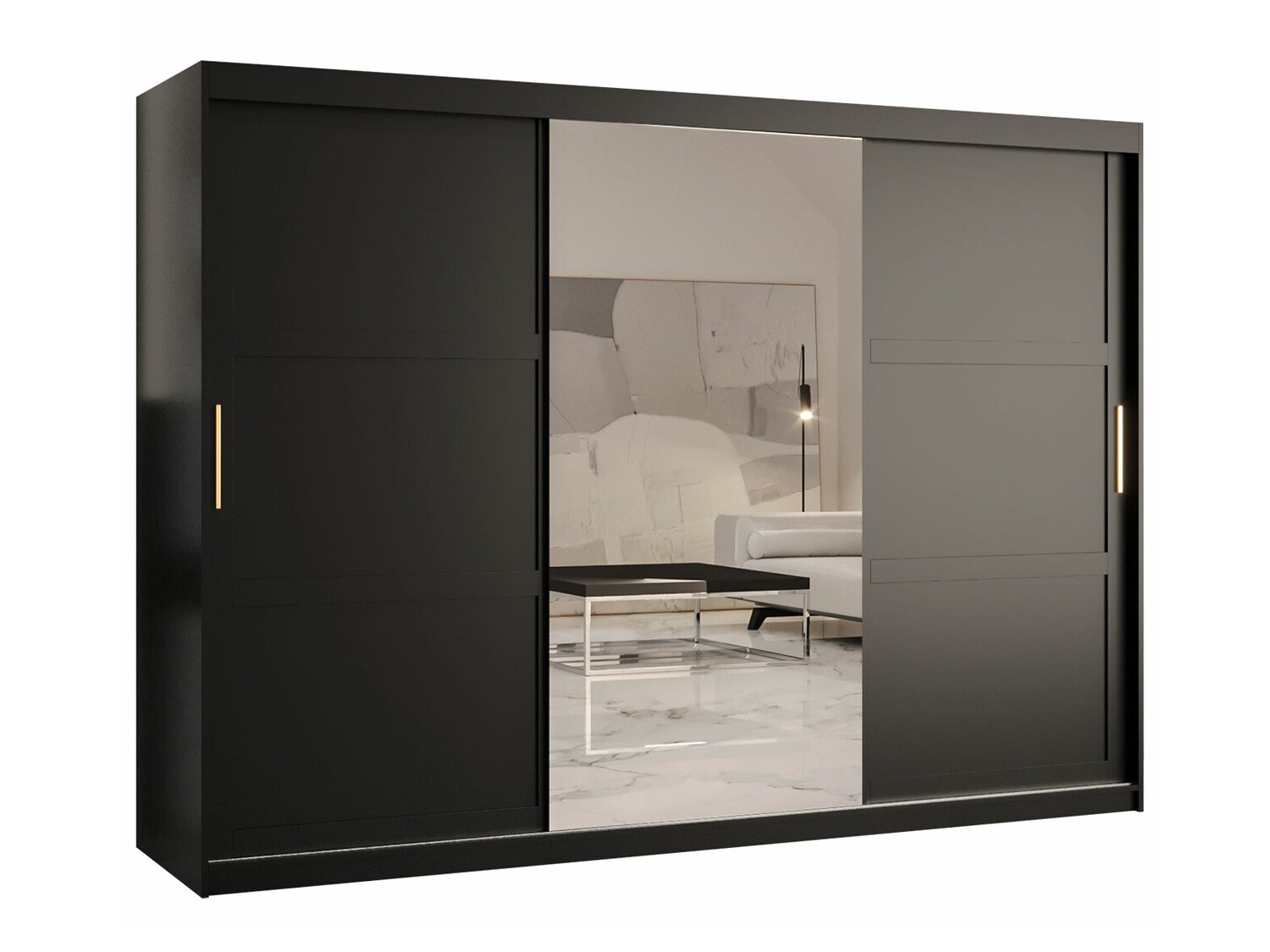 Шкаф Ferfere 105 (Чёрный)