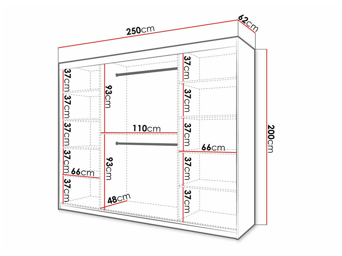Шкаф Elblaru 102 (Чёрный)
