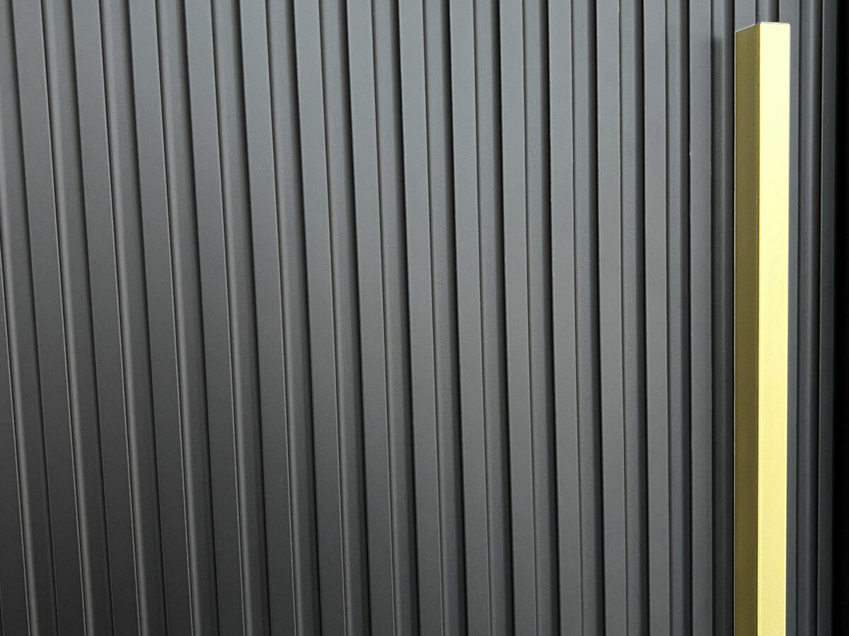 Skapis Elblaru 103 (Melns)