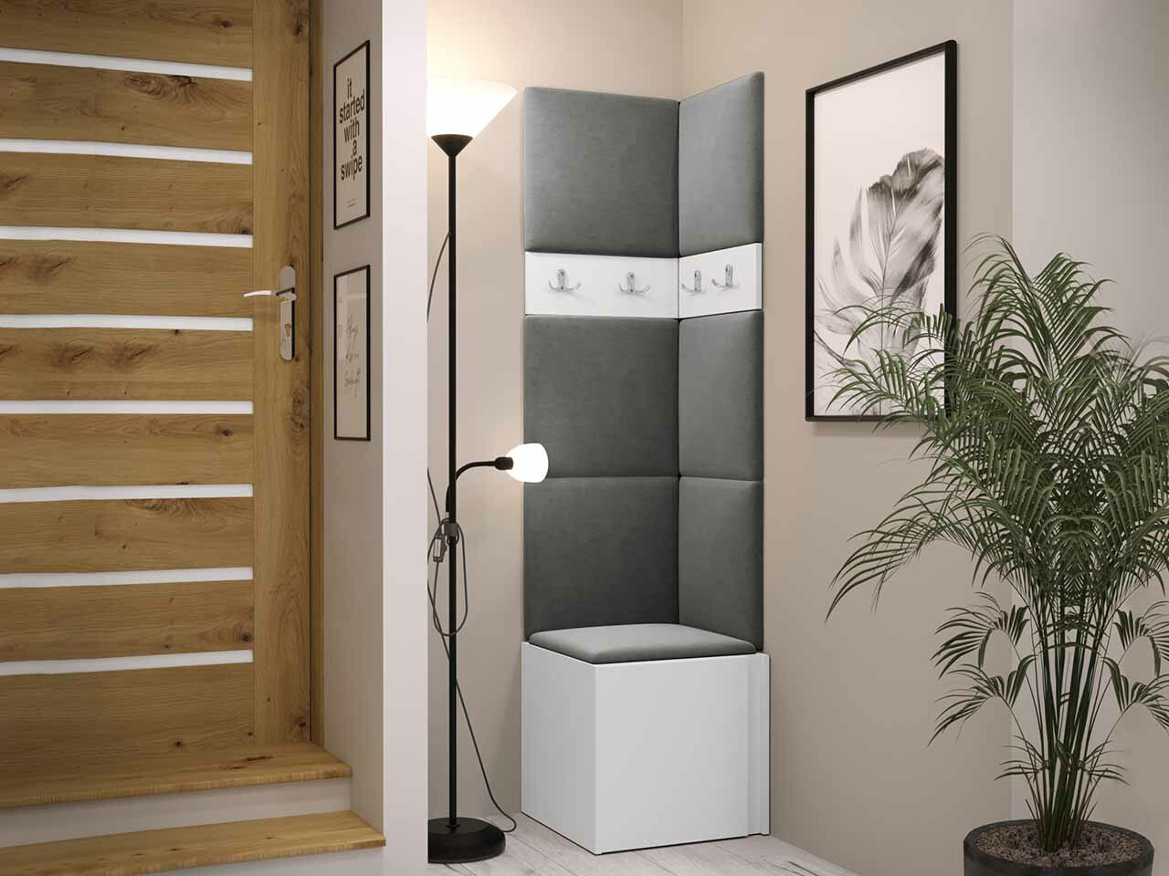 Priekšnama komplekts Hartford 347 (Balts)