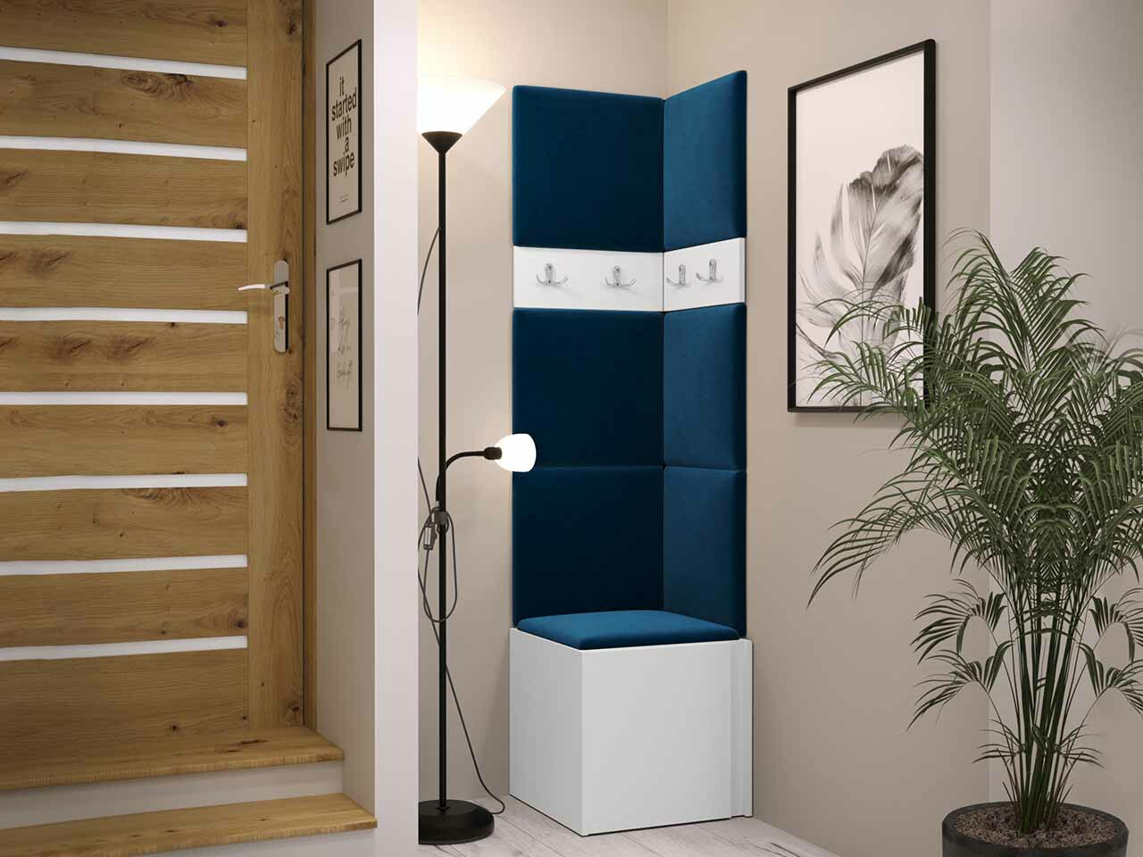 Priekšnama komplekts Hartford 347 (Balts)