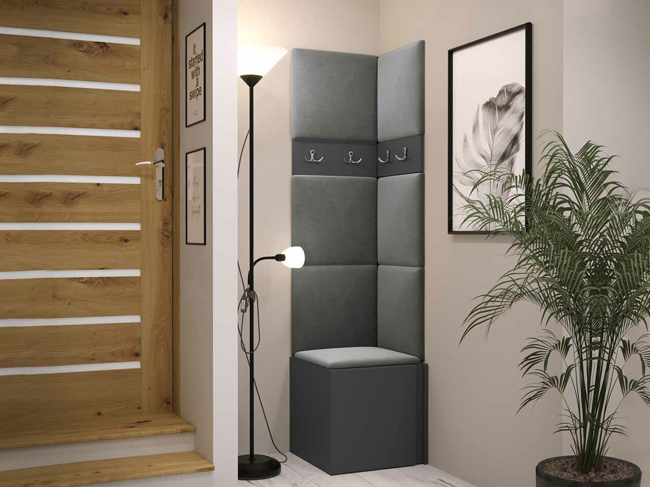 Priekšnama komplekts Hartford 347 (Grafīts)