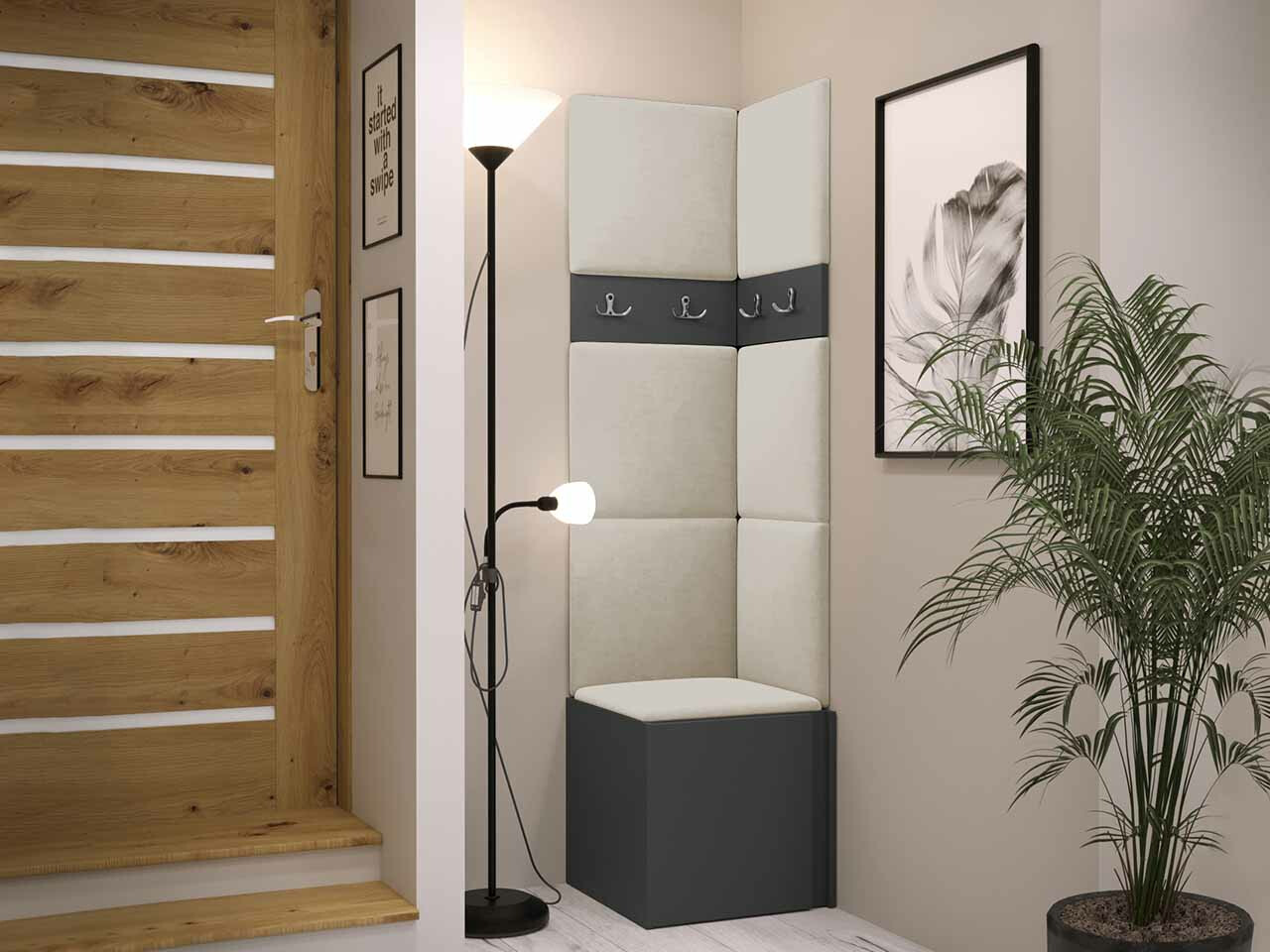 Priekšnama komplekts Hartford 347 (Grafīts)