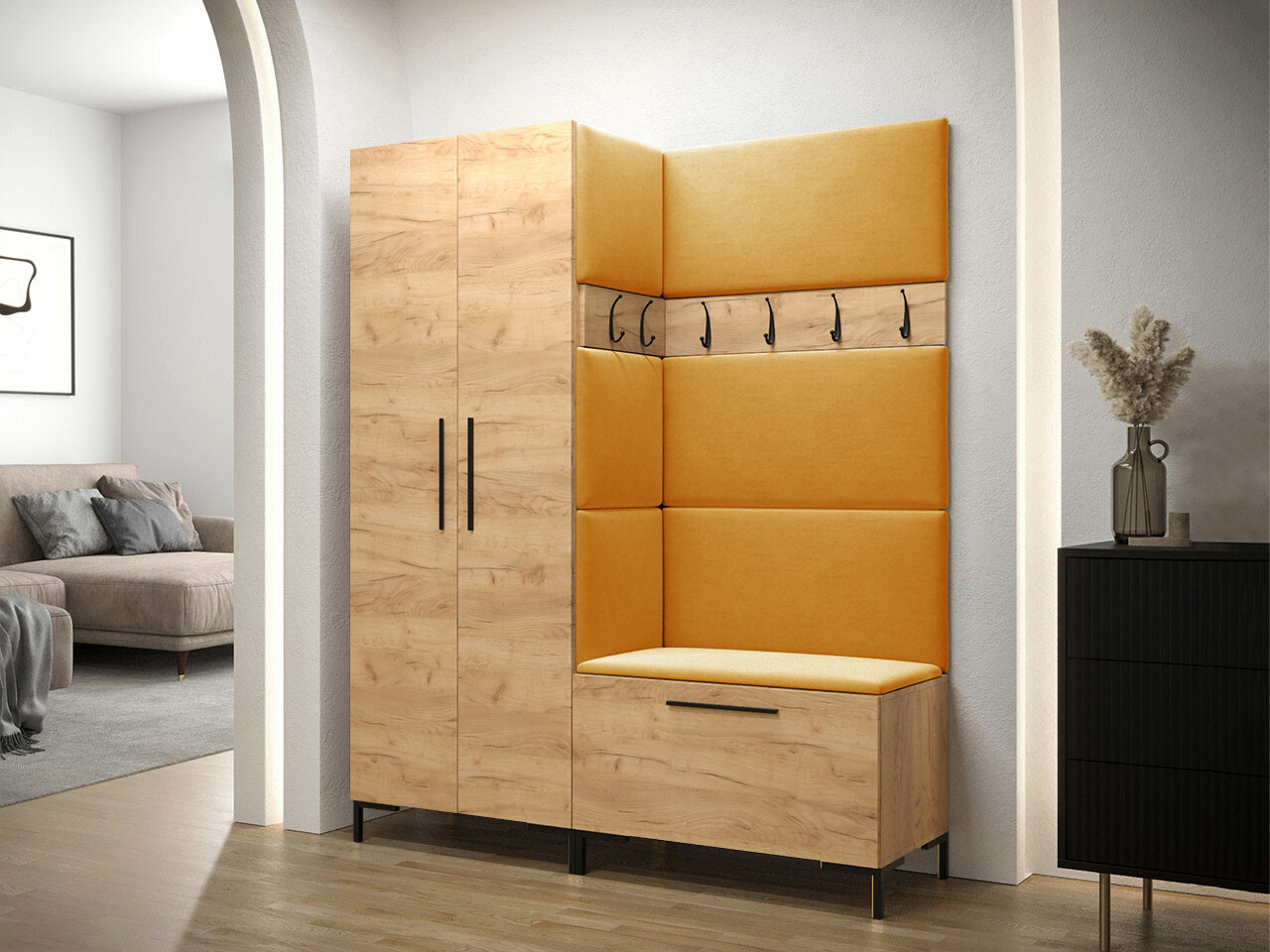 Priekšnama komplekts Tivsoa 100 (Craft ozols)