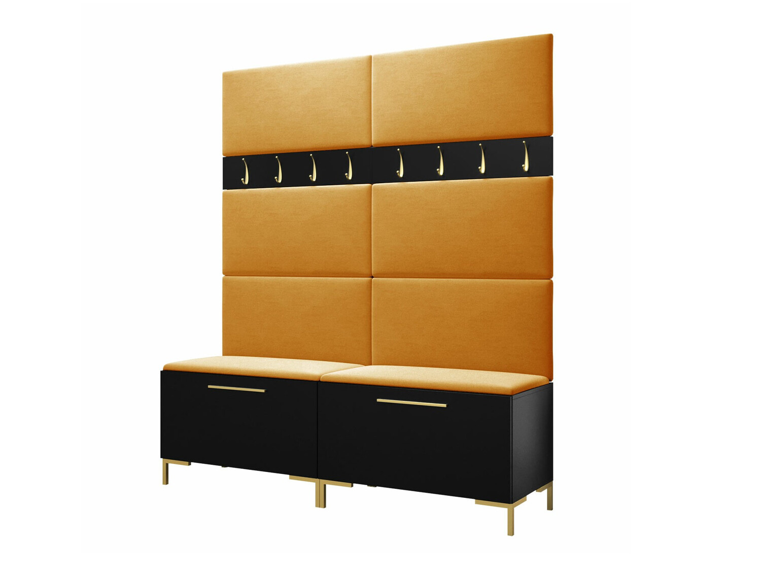 Priekšnama komplekts Tivsoa 101 (Melns)