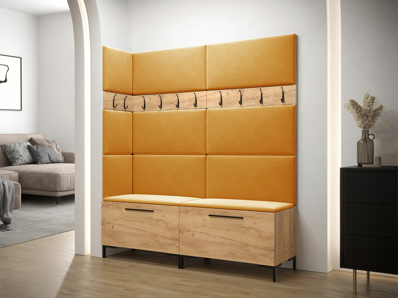 Priekšnama komplekts Tivsoa 104 (Craft ozols)