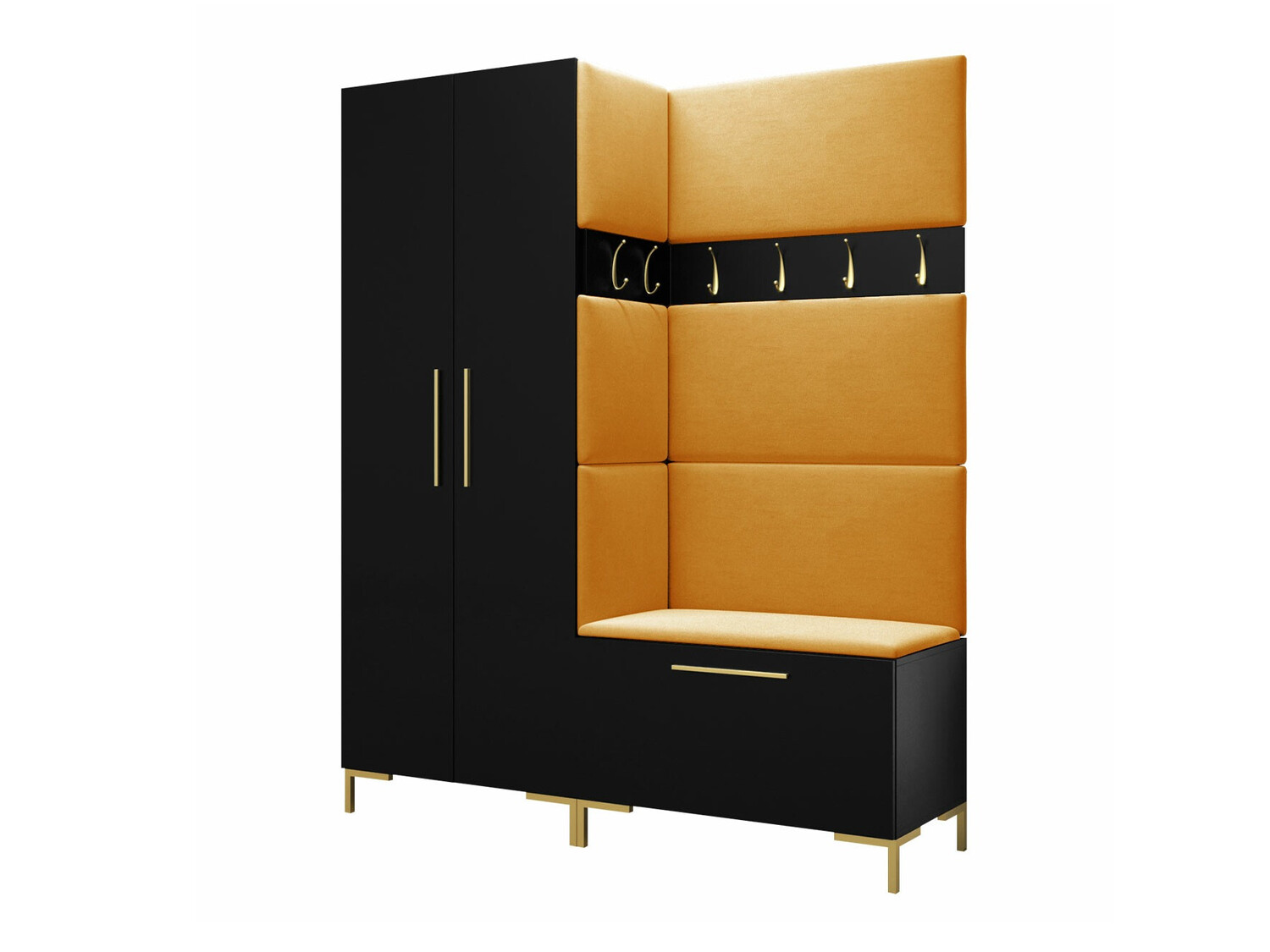 Прихожая Tivsoa 100 (Чёрный)