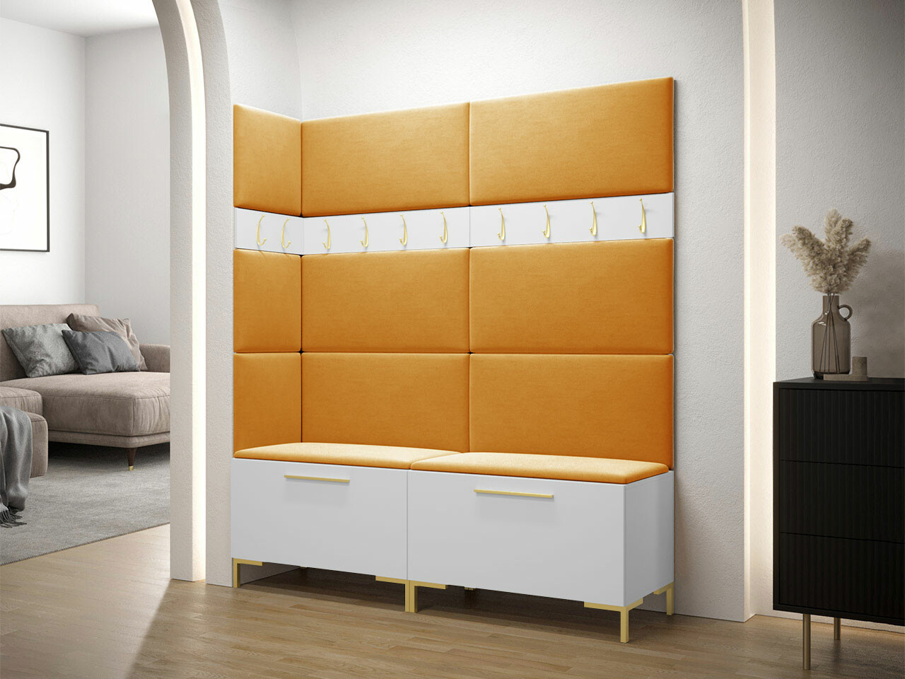 Прихожая Tivsoa 104 (Белый)