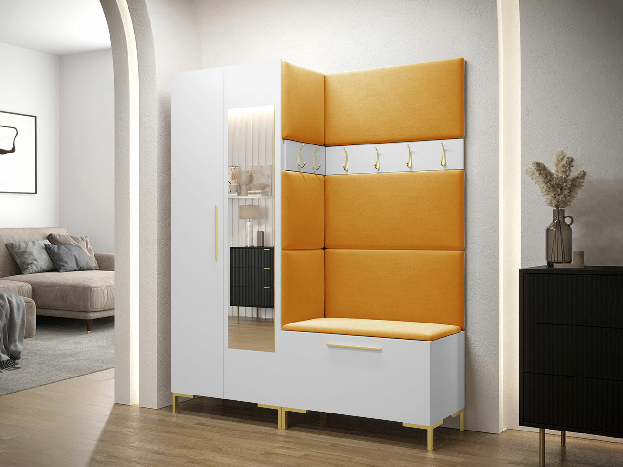 Прихожая Tivsoa 107 (Белый)