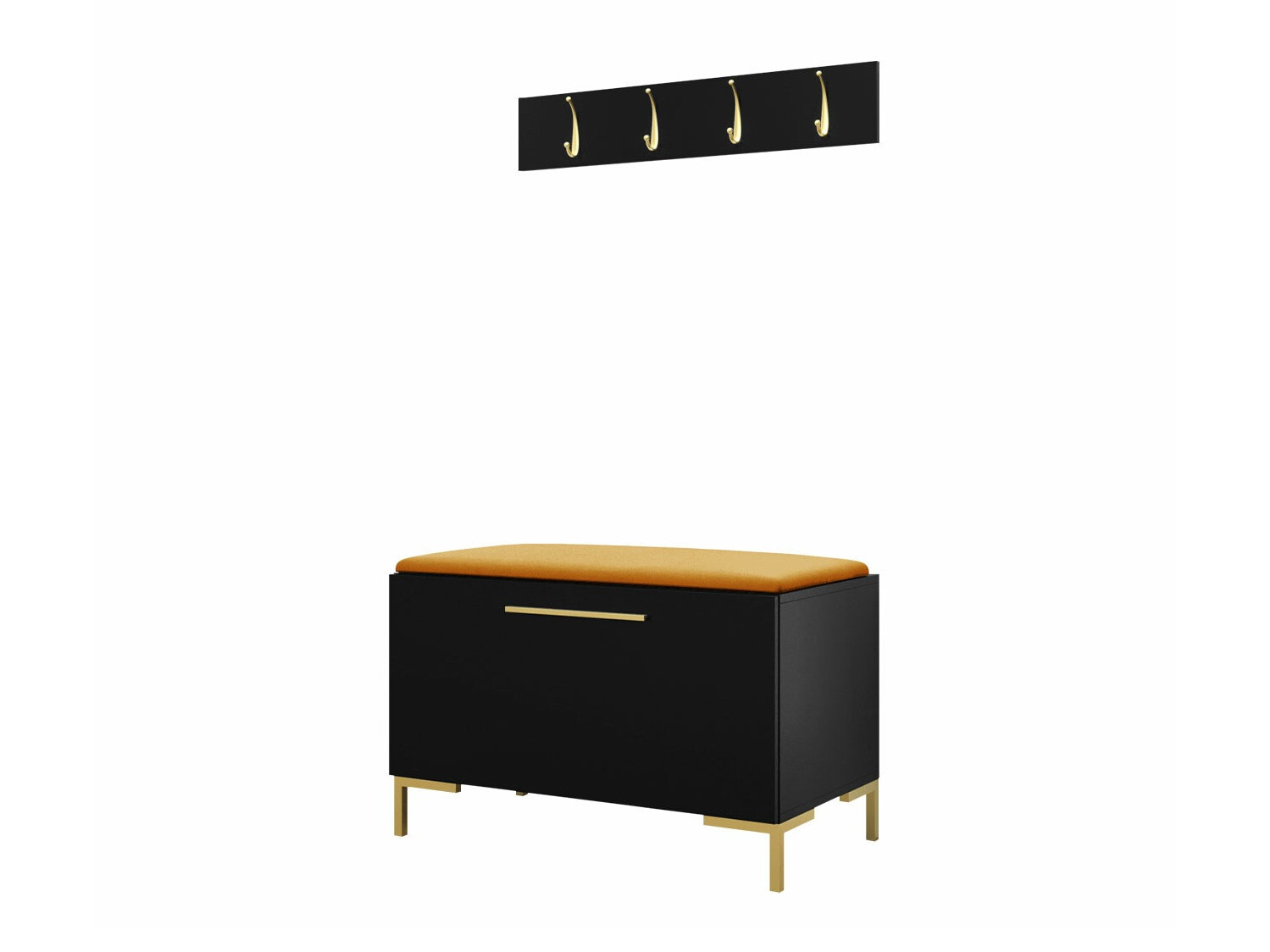 Прихожая Tivsoa 108 (Чёрный)