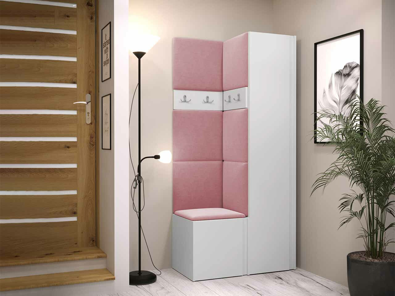 Priekšnama komplekts Hartford 348 (Balts)