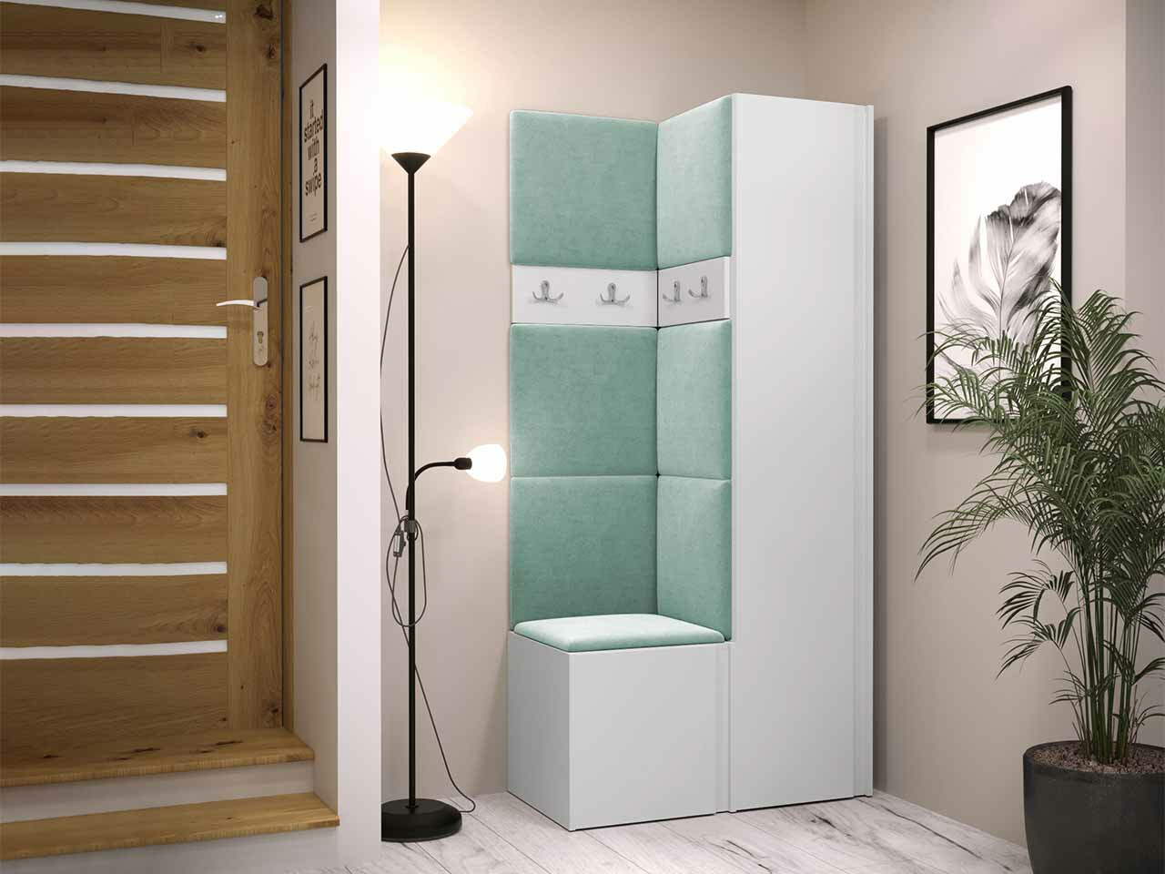 Priekšnama komplekts Hartford 348 (Balts)