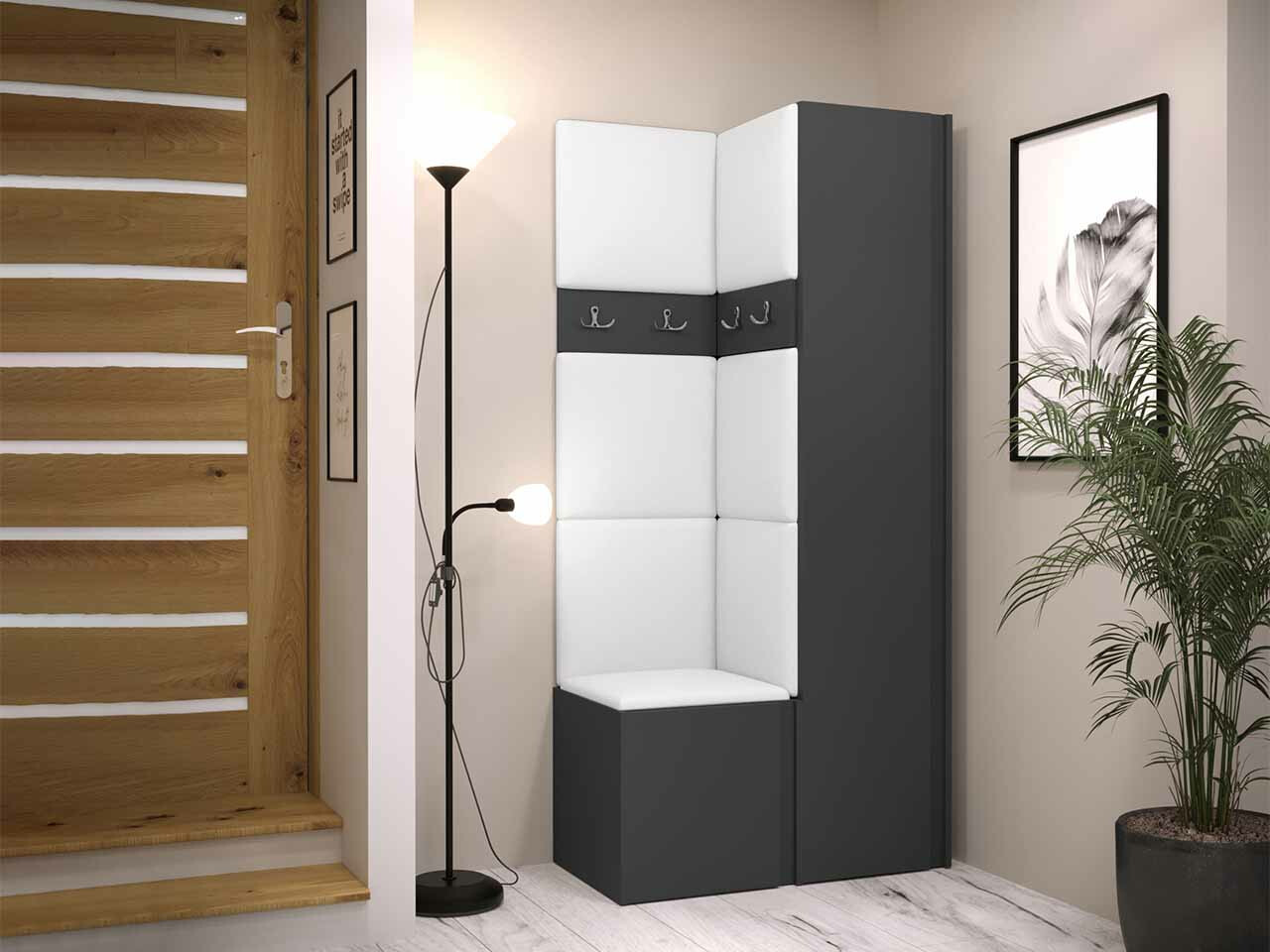 Priekšnama komplekts Hartford 348 (Grafīts)