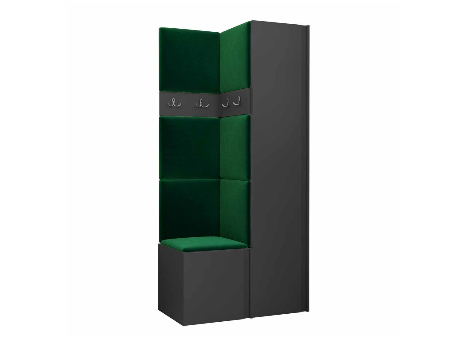 Priekšnama komplekts Pinis XXIV (Grafīts)