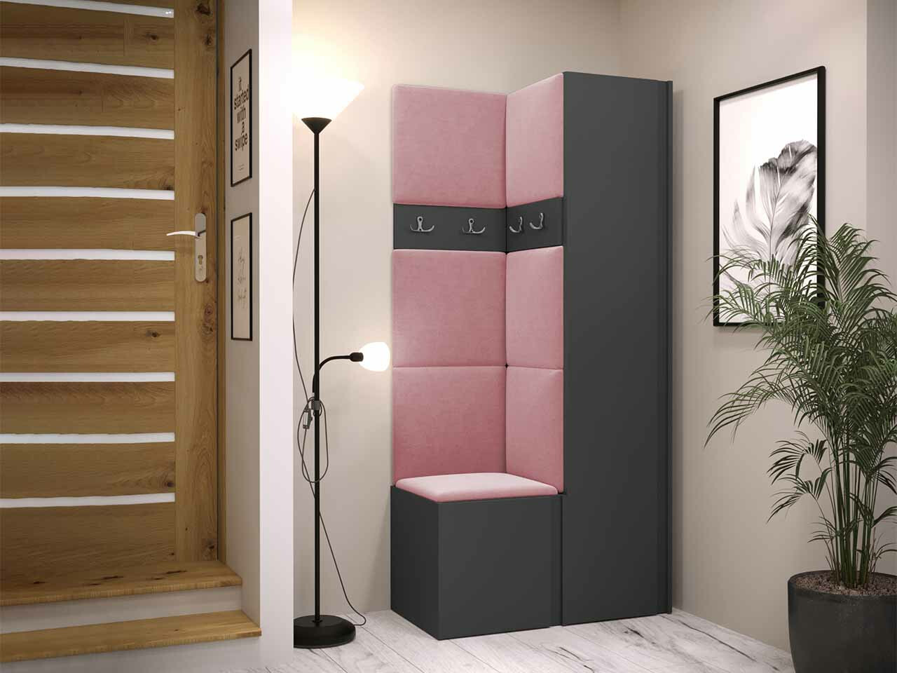 Прихожая Hartford 348 (Графит)