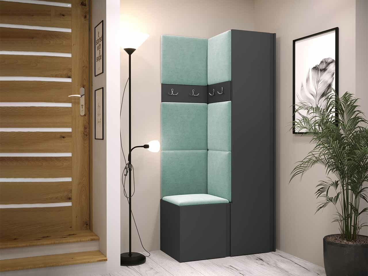 Прихожая Hartford 348 (Графит)