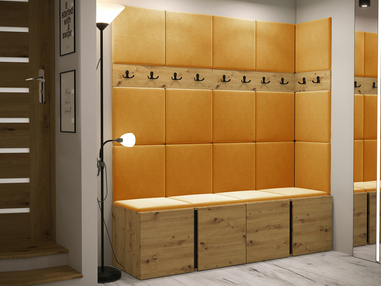 Priekšnama komplekts Hartford 265 (Artisan ozols)