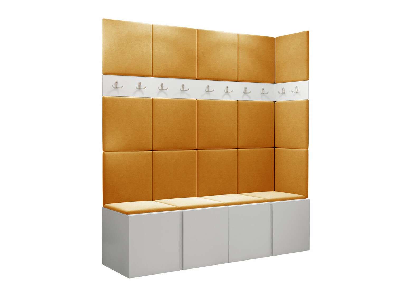 Priekšnama komplekts Hartford 265 (Balts)