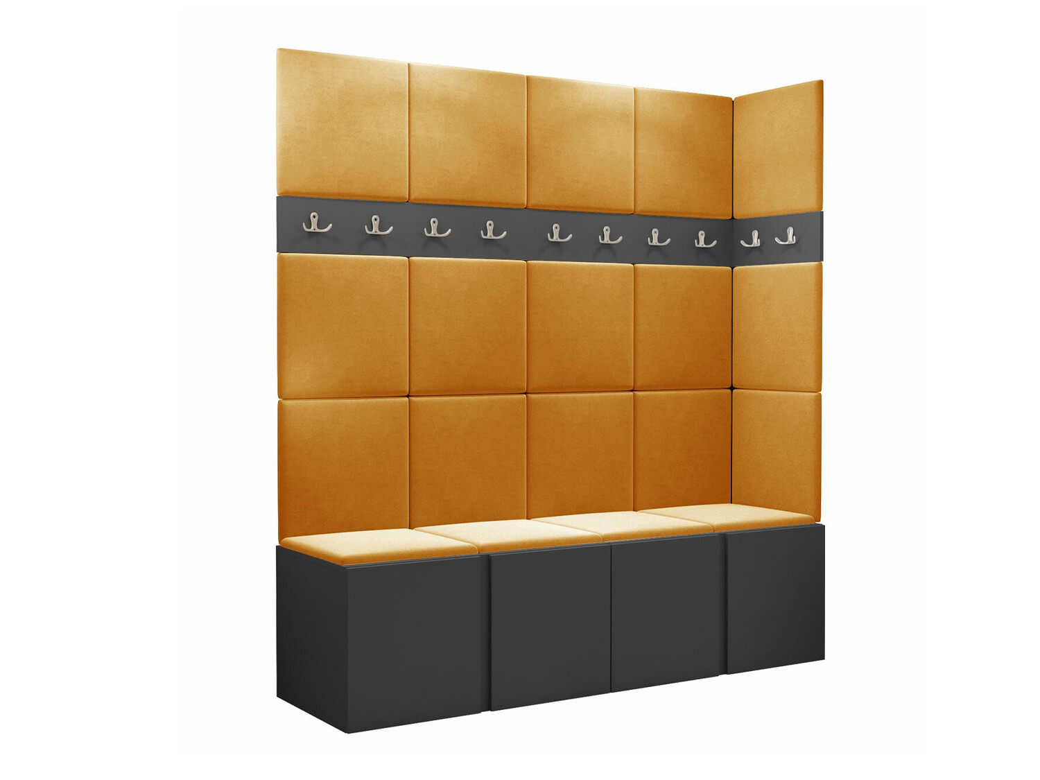 Priekšnama komplekts Hartford 265 (Grafīts)