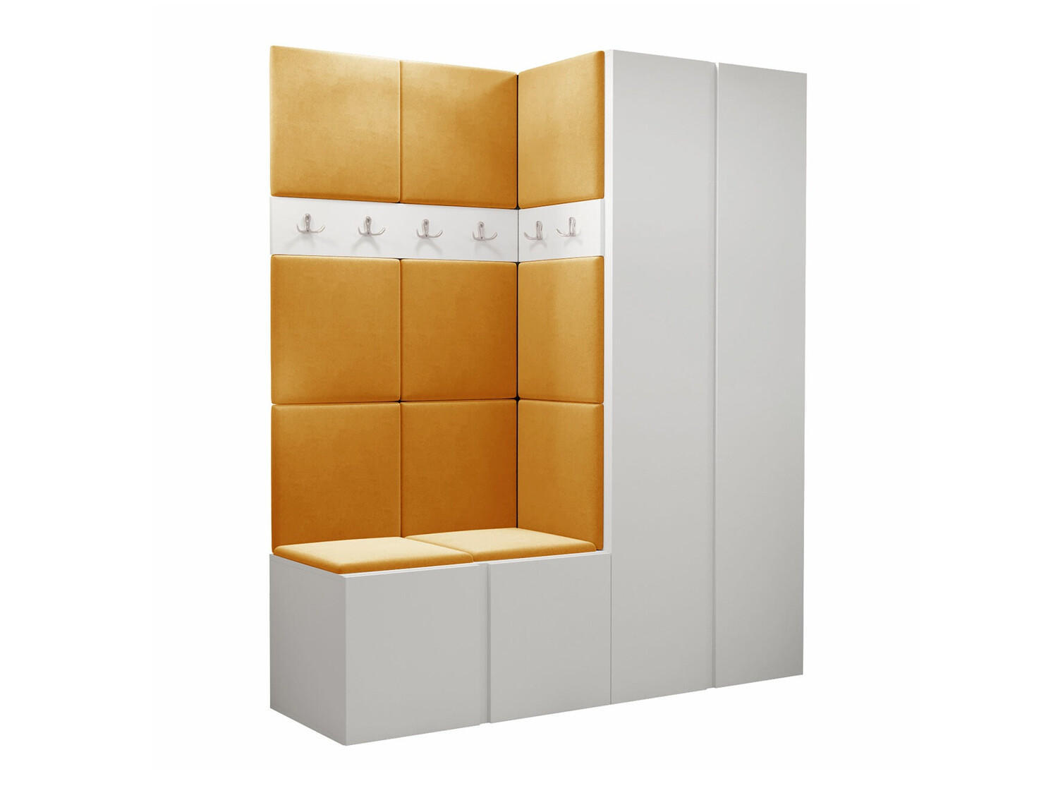 Priekšnama komplekts Hartford 266 (Balts)