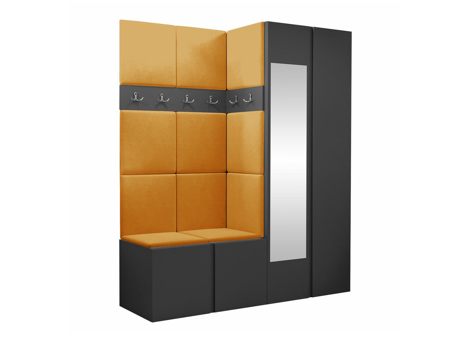 Priekšnama komplekts Hartford 278 (Grafīts)