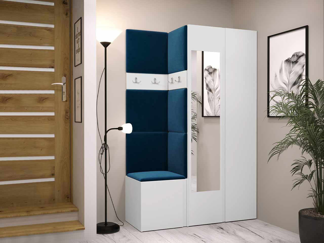 Priekšnama komplekts Hartford 350 (Balts)