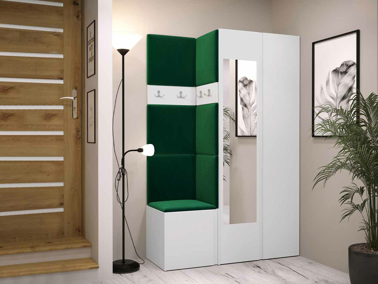 Priekšnama komplekts Hartford 350 (Balts)