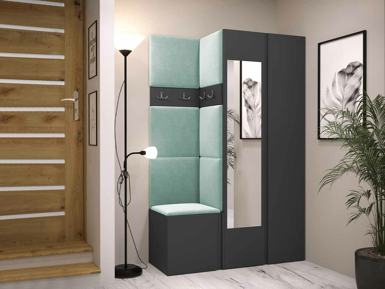 Priekšnama komplekts Hartford 350 (Grafīts)