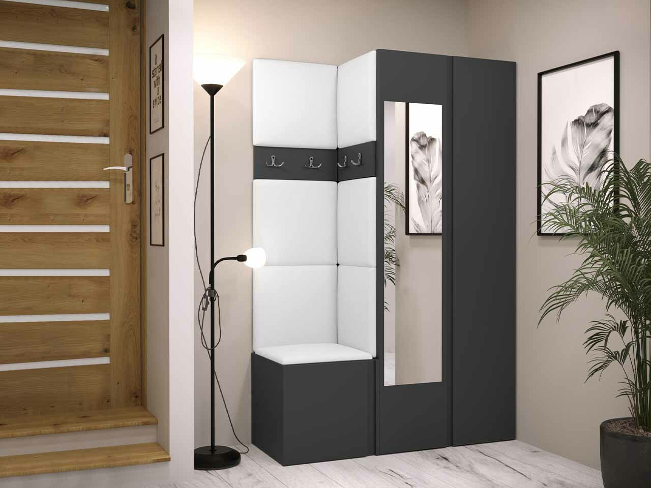 Priekšnama komplekts Hartford 350 (Grafīts)