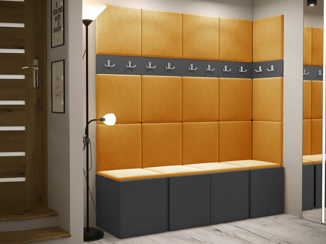 Прихожая Hartford 265 (Графит)