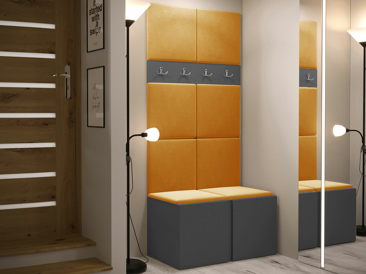 Прихожая Hartford 267 (Графит)