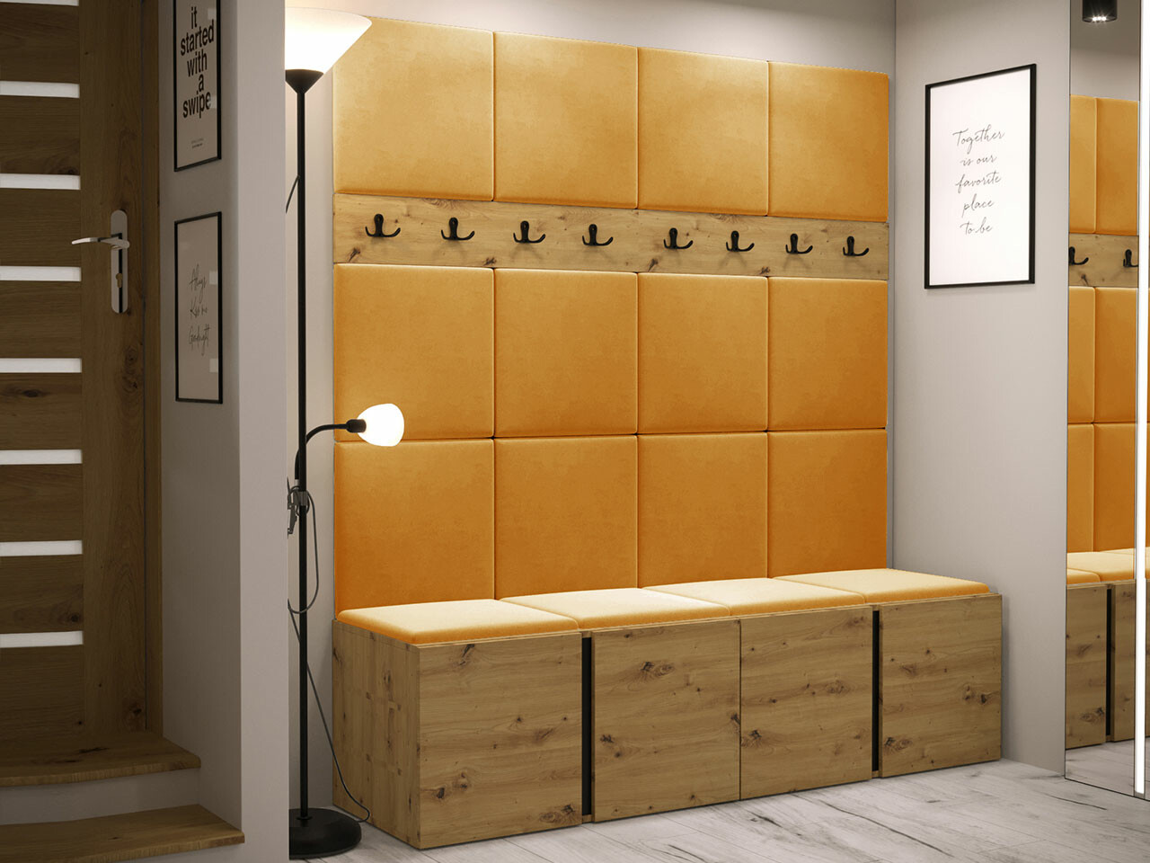 Прихожая Hartford 268 (Artisan дуб)