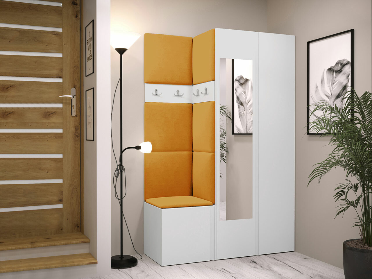 Прихожая Hartford 350 (Белый)