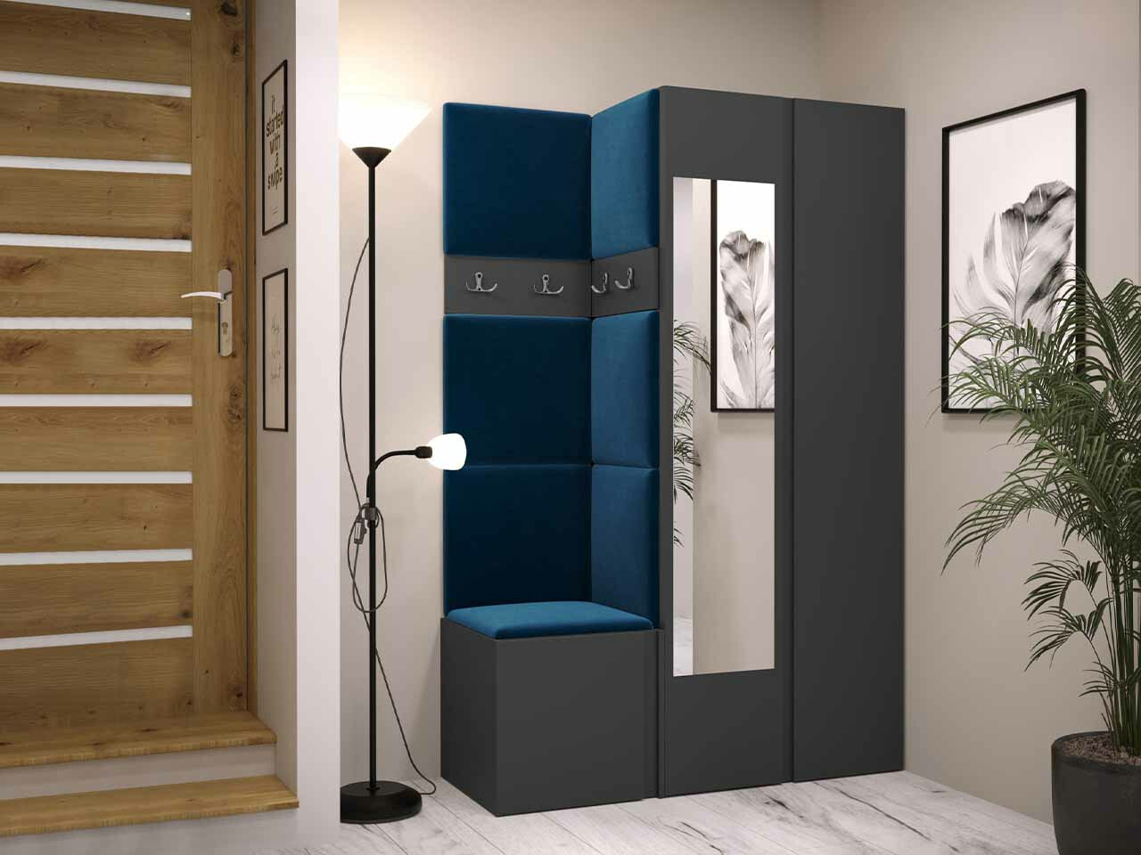 Прихожая Hartford 350 (Графит)