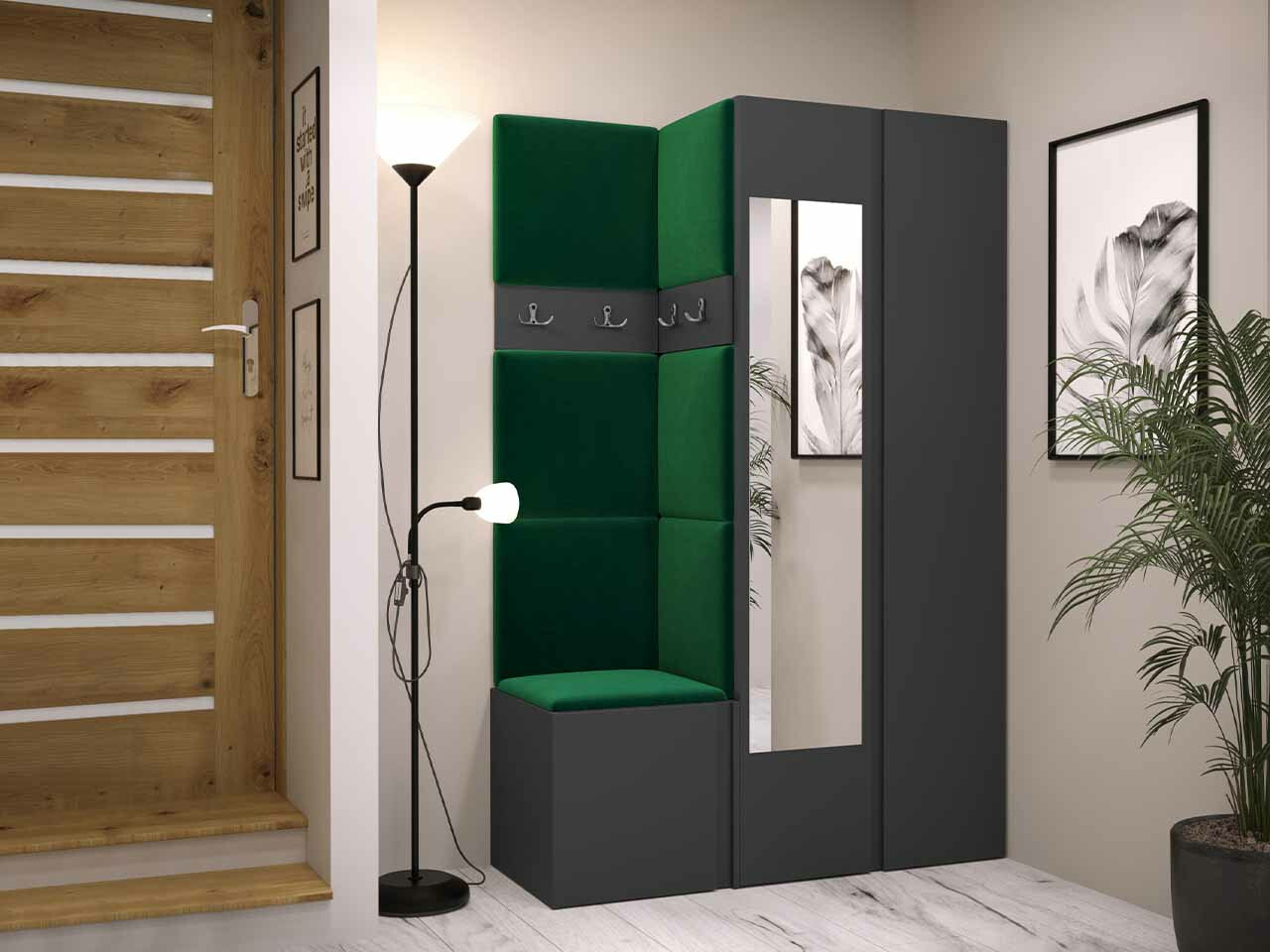 Прихожая Hartford 350 (Графит)