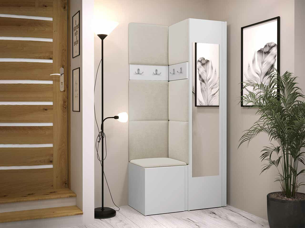 Priekšnama komplekts Hartford 354 (Balts)