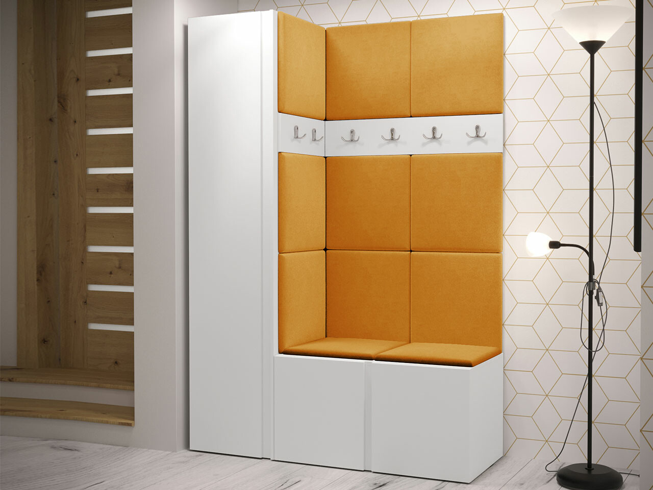 Priekšnama komplekts Hartford 471 (Balts)