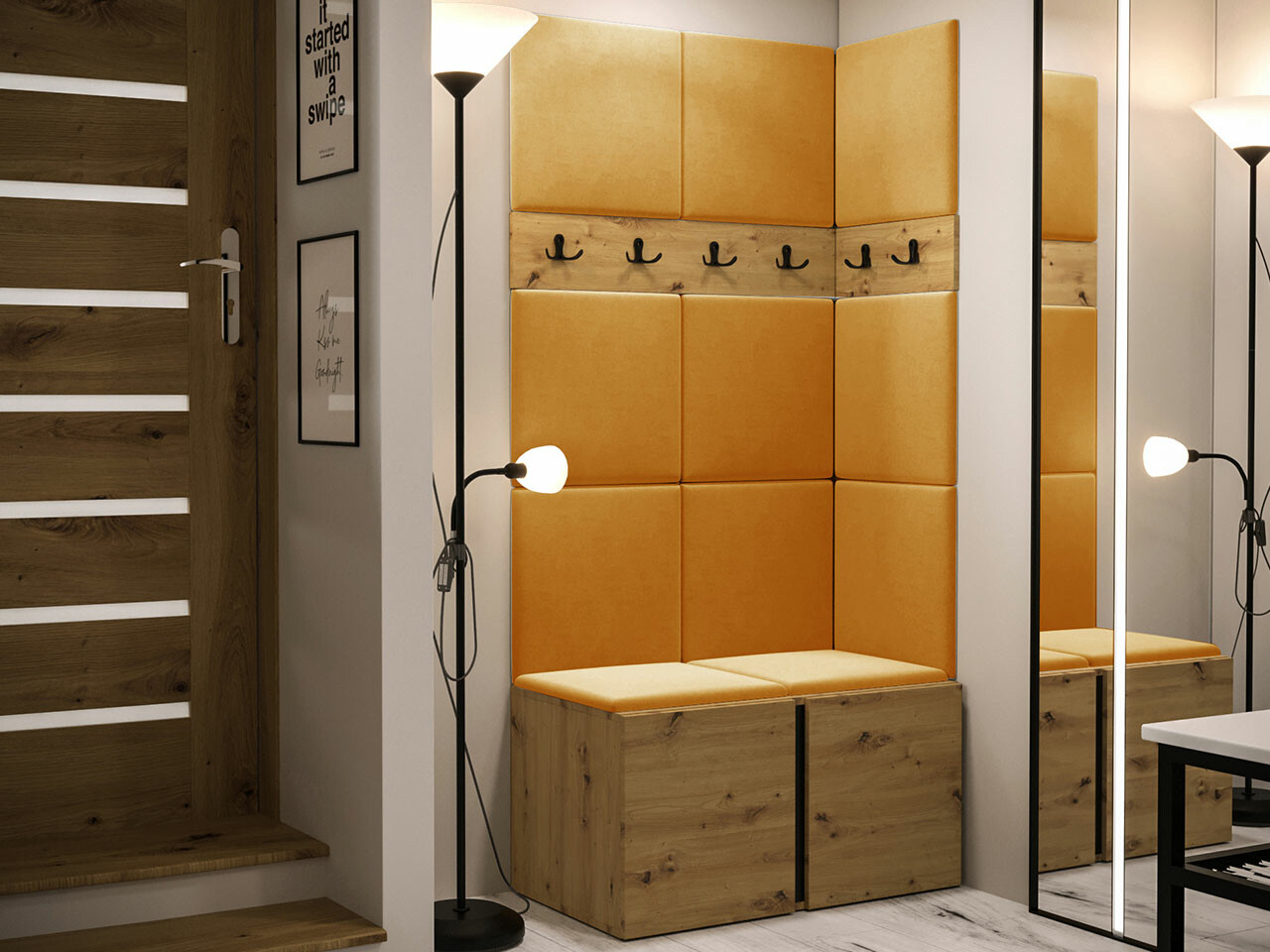 Прихожая Hartford 264 (Artisan дуб)